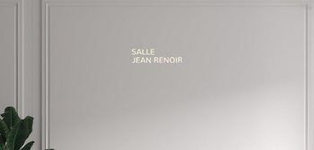 Custom text: SALLE
JEAN RENOIR
