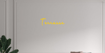 Custom text: Terrasse