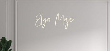Custom text: Elya Maje