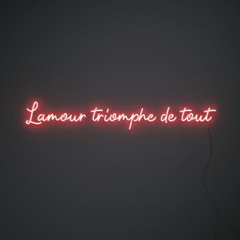 Lamour triumphs over all
