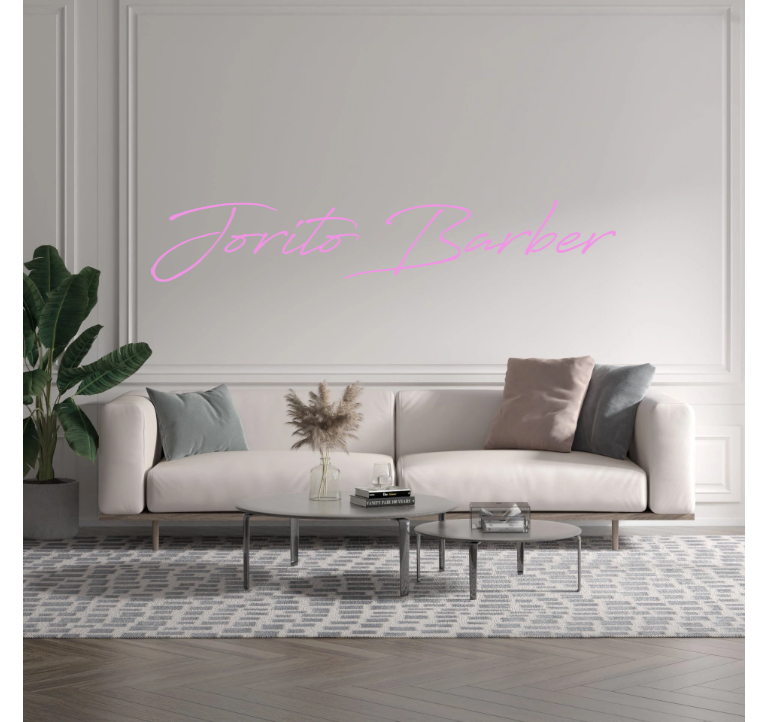 Custom text: Jorito Barber