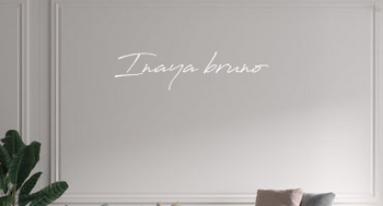 Custom text: 😍 Inaya bruno  😍
