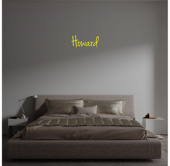 Custom text: Howard