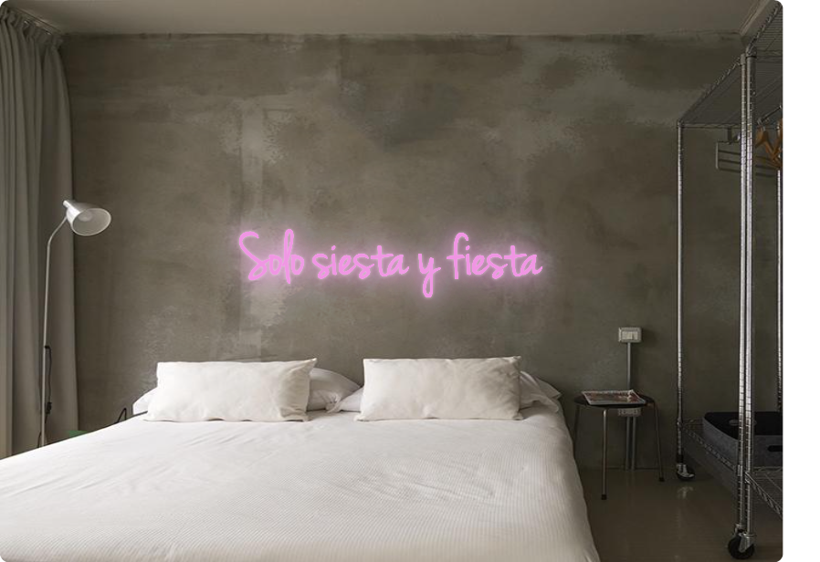 Custom order: Solo siesta y fiesta