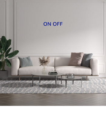 Custom text: ON OFF