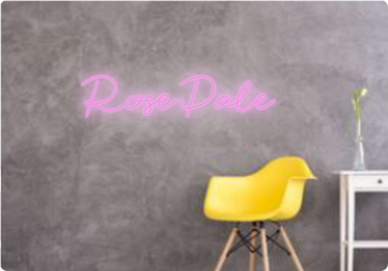 Custom text: RosePale
