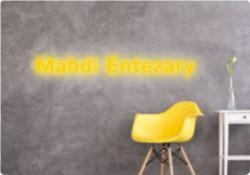 Custom text: Mahdi Entezary