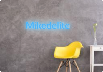Custom text: Mikedelite