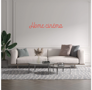 Custom text: Home cinéma