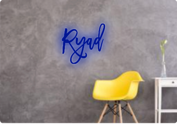 Custom text: Ryad