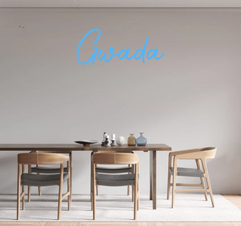 Custom text: Gwada