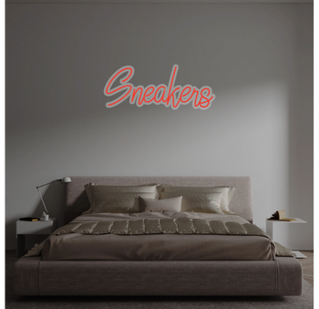 Custom text: Sneakers