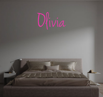 Custom text: Olivia
