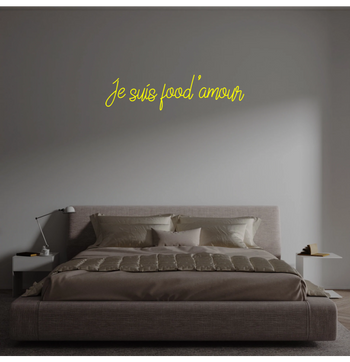 Custom text: Je suis food