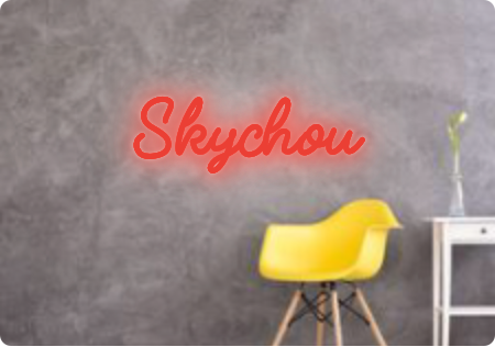 Custom text: Skychou