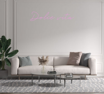 Custom text: Dolce vita