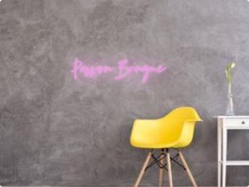 Custom text: Passion Bringue