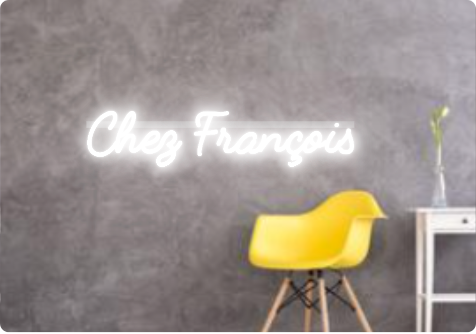 Custom text: Chez François