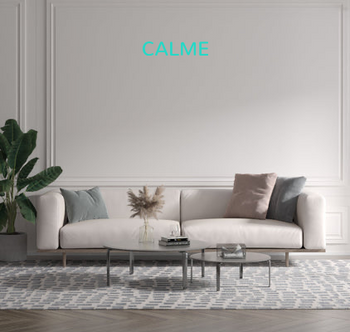 Custom text: CALME