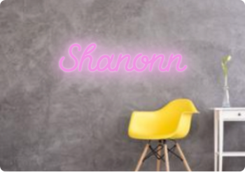 Custom text: Shanonn