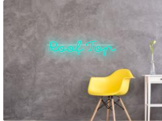 Custom text: Roof Top