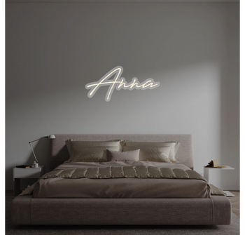 Custom text: Anna