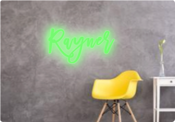 Custom text: Rayner