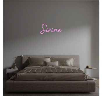 Custom text: Sirine
