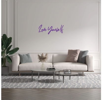 Custom text: Love Yourself