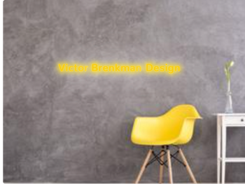 Custom text: Victor Brenkman Design