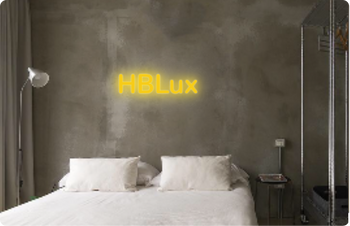 Custom text: HBLux
