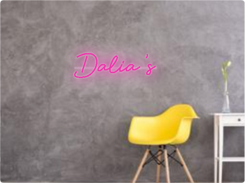 Custom text: Dalia