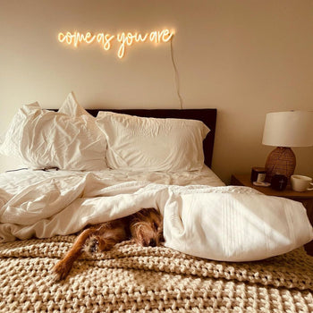 Come As You Are, neon LED sign