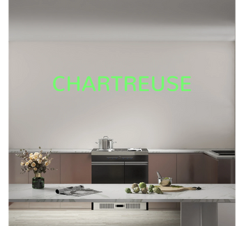 Custom text: CHARTREUSE