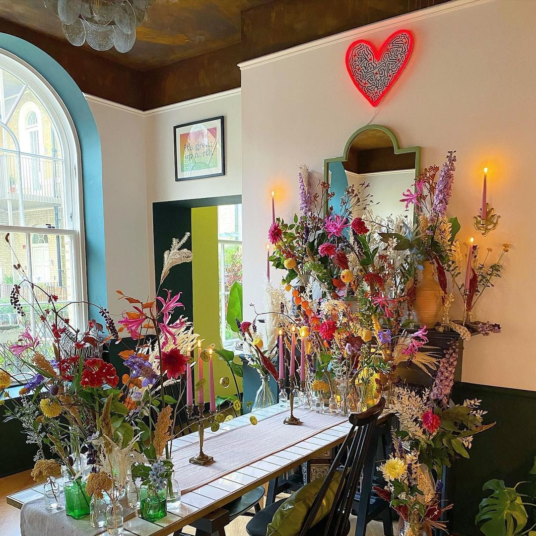 Dance Love, YP x Keith Haring, neon LED sign