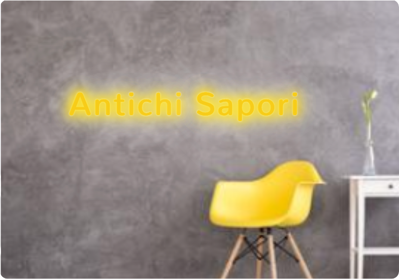 Custom text: Antichi Sapori