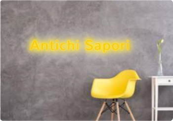 Custom text: Antichi Sapori