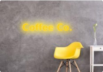Custom text: Coffee Co.