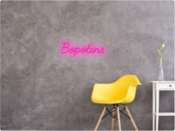 Custom text: Bopotins