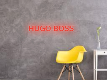 Custom text: HUGO BOSS