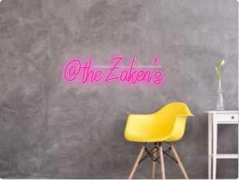 Custom text: @the Zaken