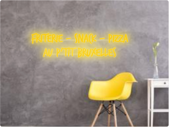 Custom text: friterie - snack - pizza
AU P