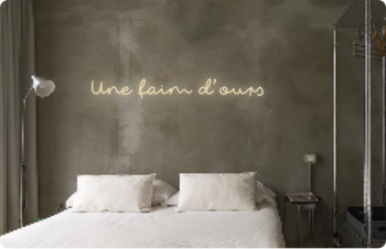 Custom text: Une faim d