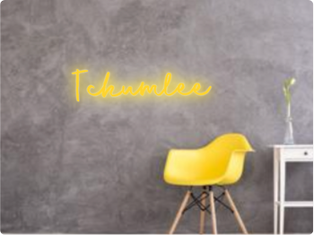 Custom text: Tchumlee