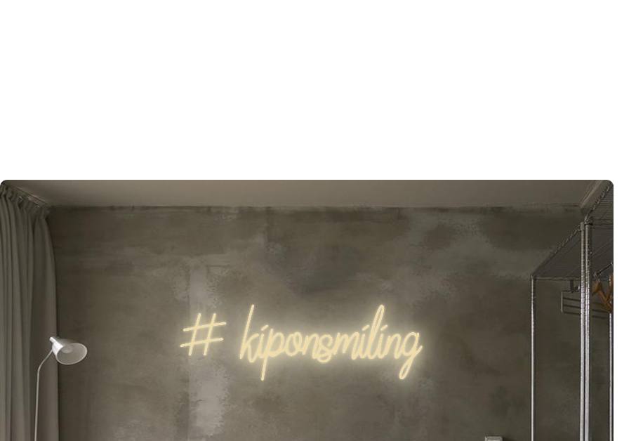 Custom order: # kiponsmiling