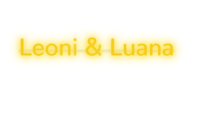 Custom text: Leoni & Luana