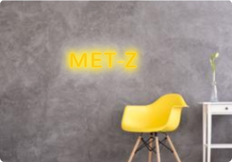 Custom text: MET-Z