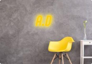 Custom text: A.D