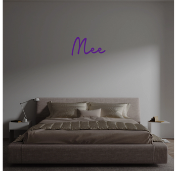 Custom text: Mee