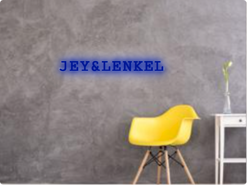 Custom text: JEY&LENKEL